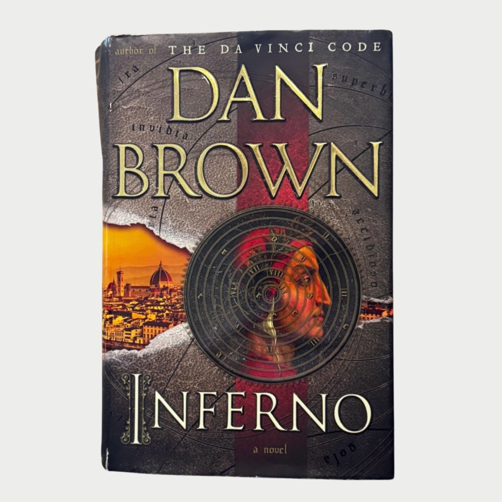 3/$15 Inferno Hardcover Book
